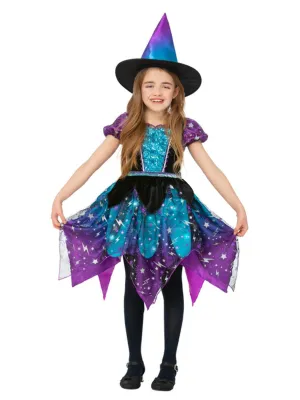 Deluxe Moon & Stars Witch Costume