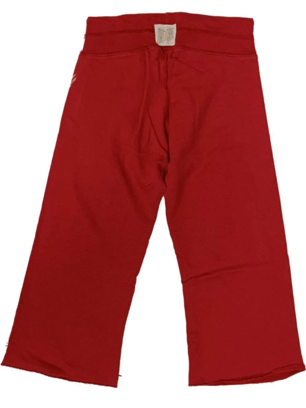 Detroit Red Wings Retro Brand WOMEN'S Red Cutoff Capri Sweatpants