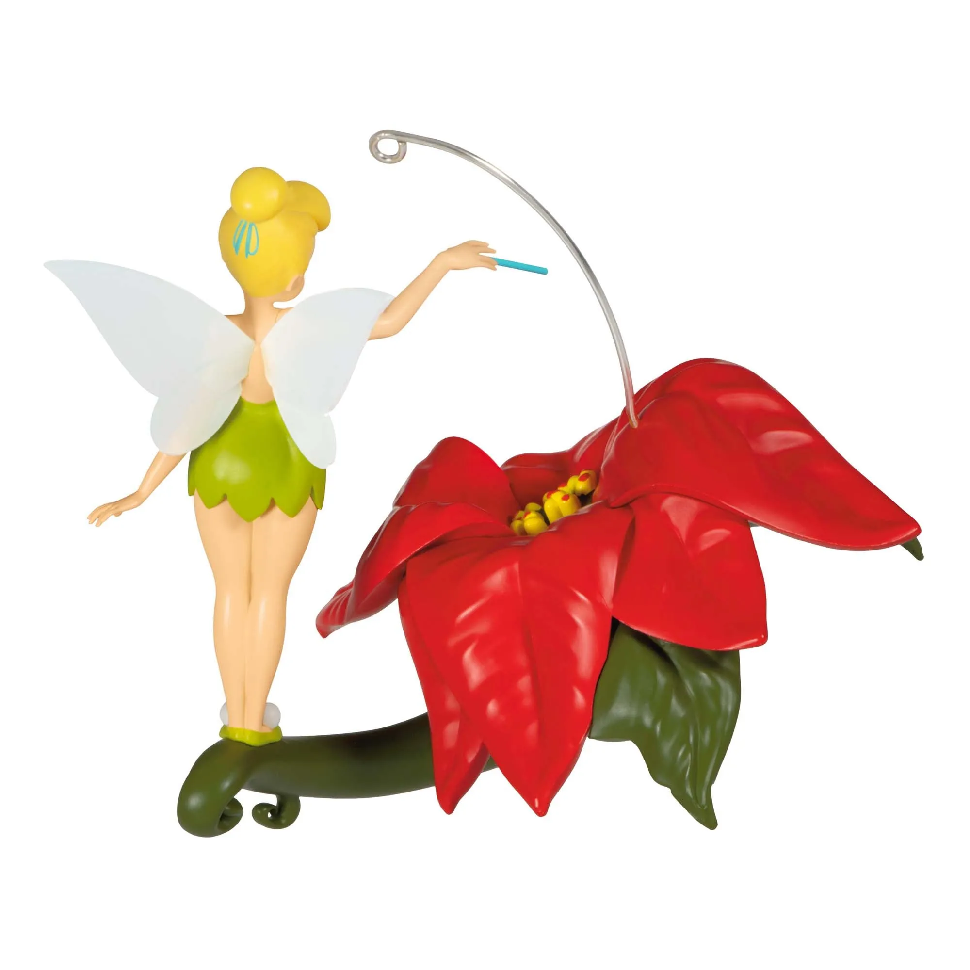 Disney Tinker Bell, Pixie—Dusted Poinsettia — Hallmark Keepsake Christmas Ornament