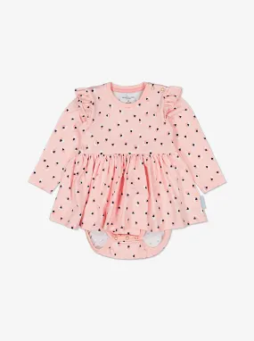 Ditsy Heart Bodysuit & Dress