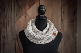 Dream Weaver Infinity Cowl - Ivory Tweed