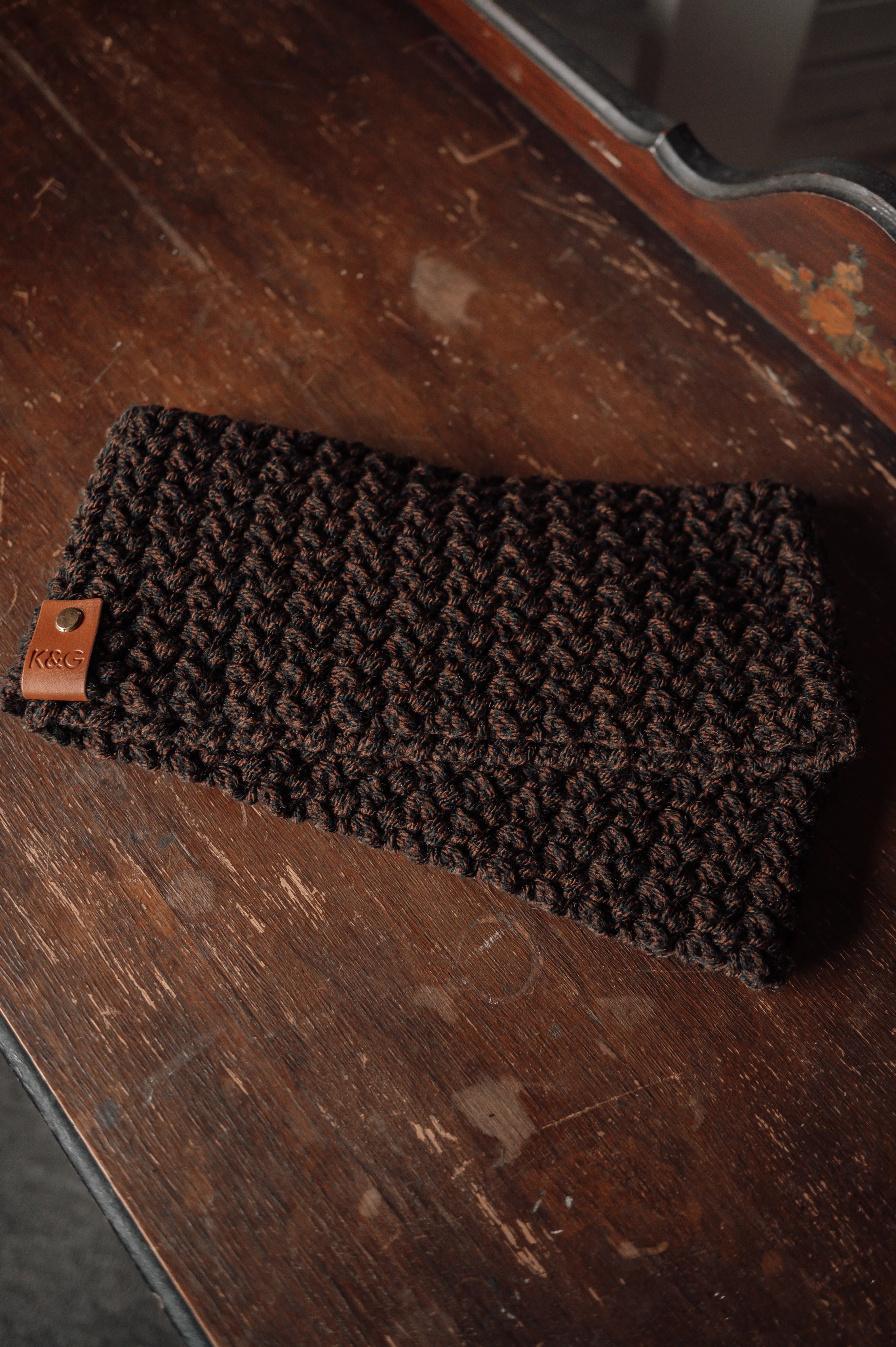 Dream Weaver Infinity Cowl - Mahogany Singe