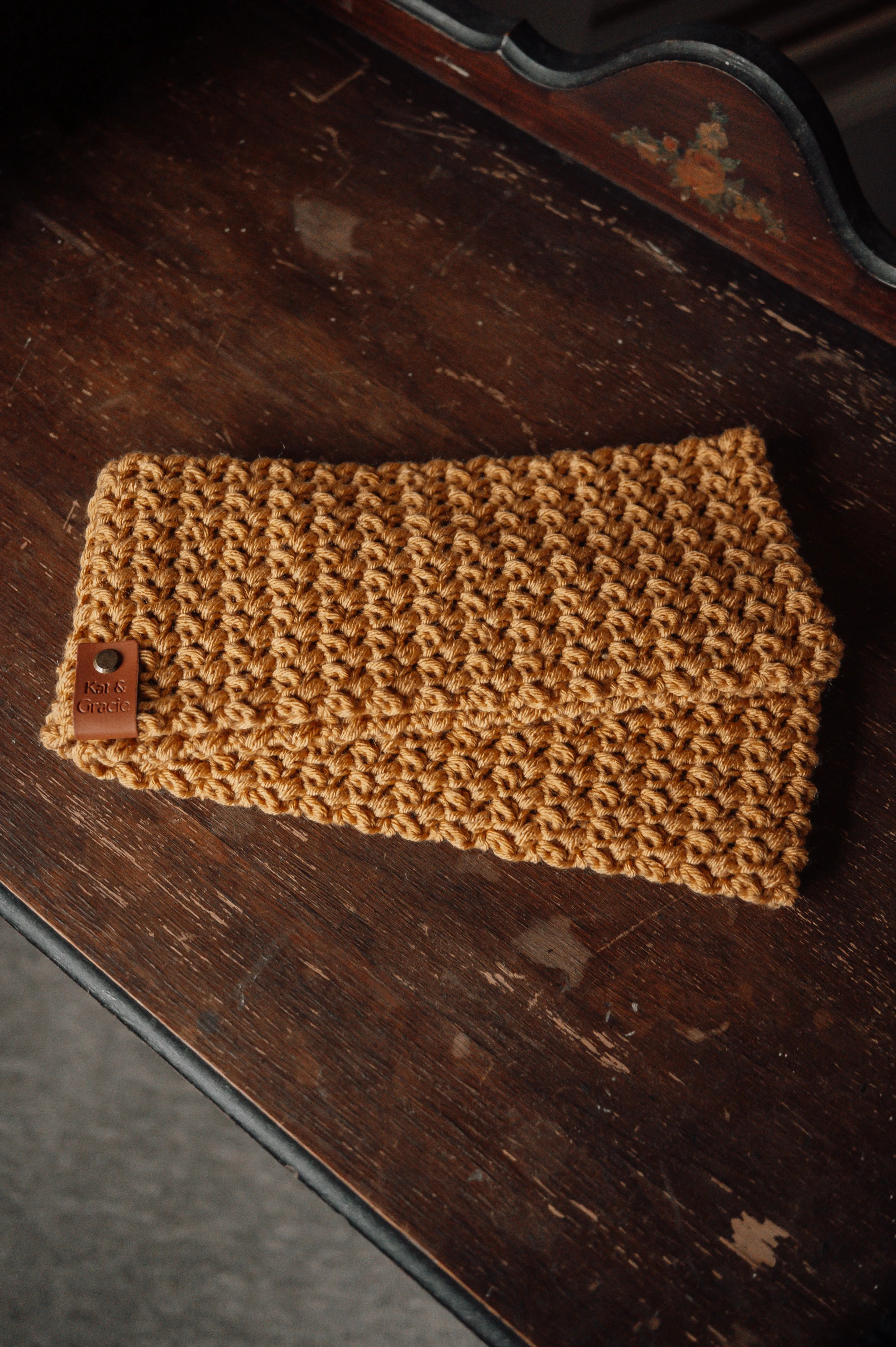 Dream Weaver Infinity Cowl - Mustard