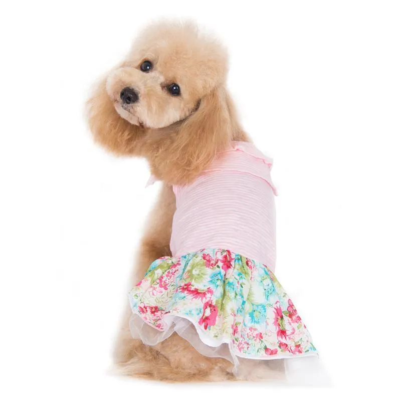 Dreamy Floral Dog Dress