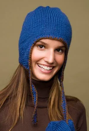 Earflap Hat (Knit) - Version 2