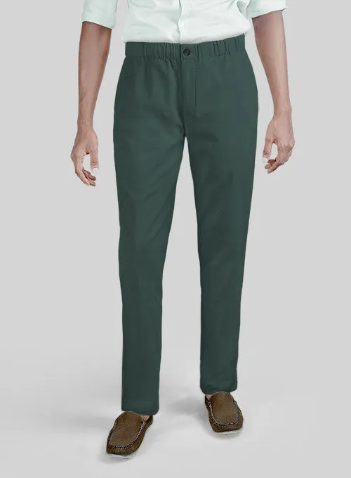 Easy Pants Gallo Green Stretch Chino