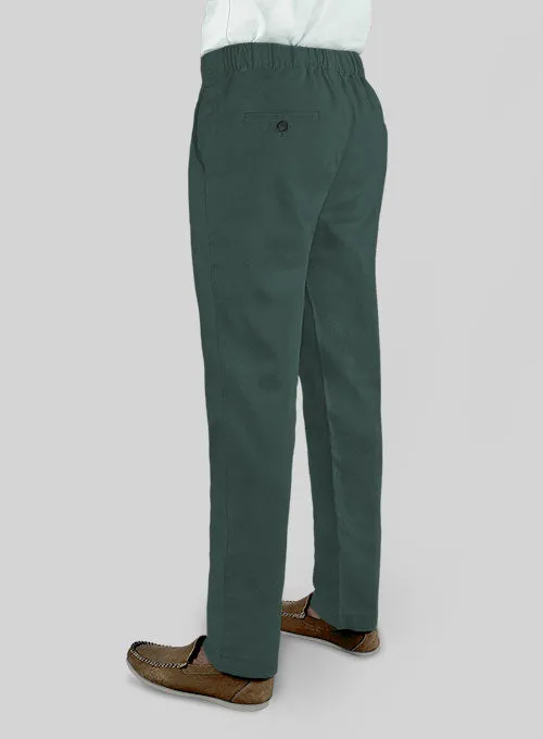 Easy Pants Gallo Green Stretch Chino