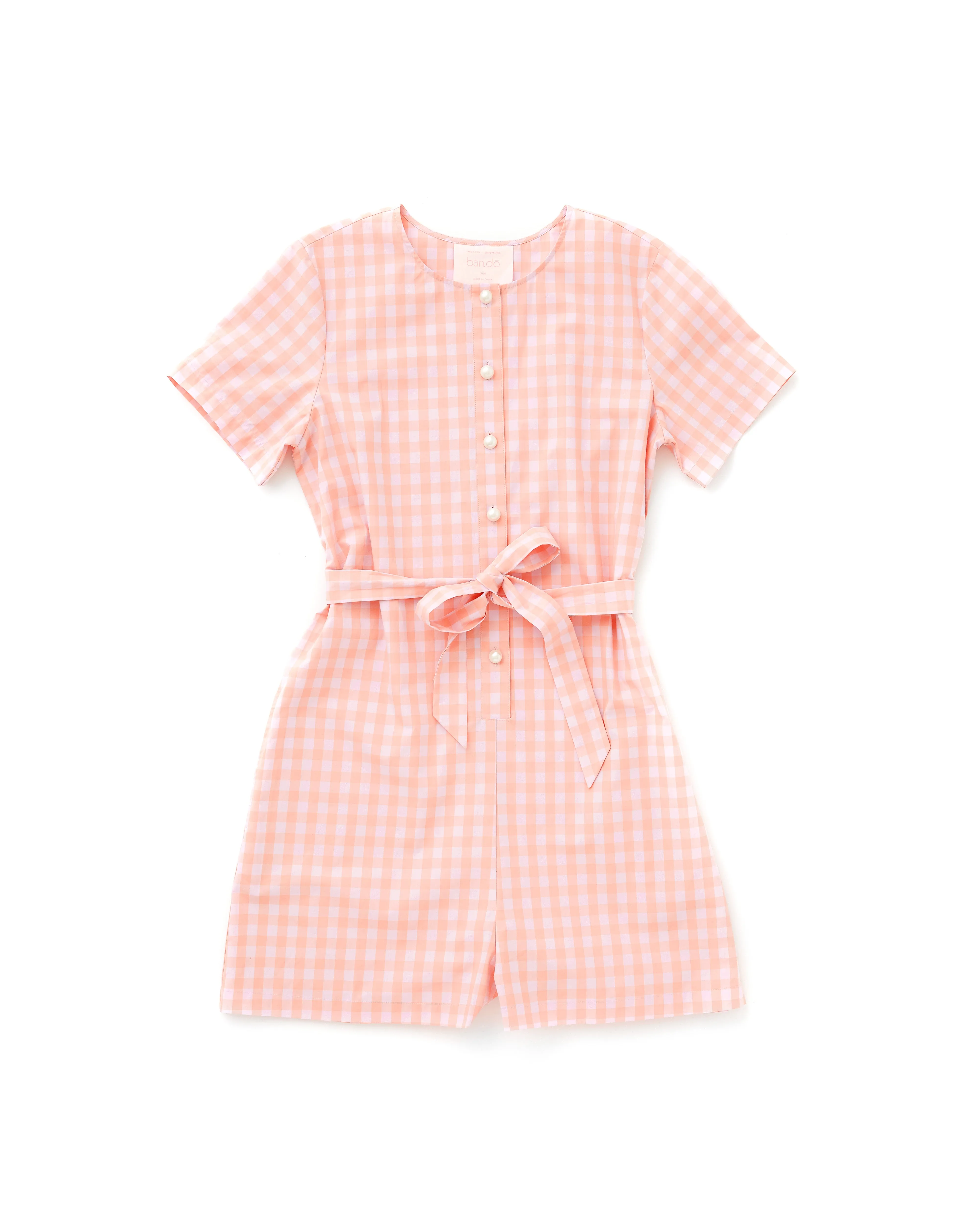 Easy Romper - Picnic Plaid