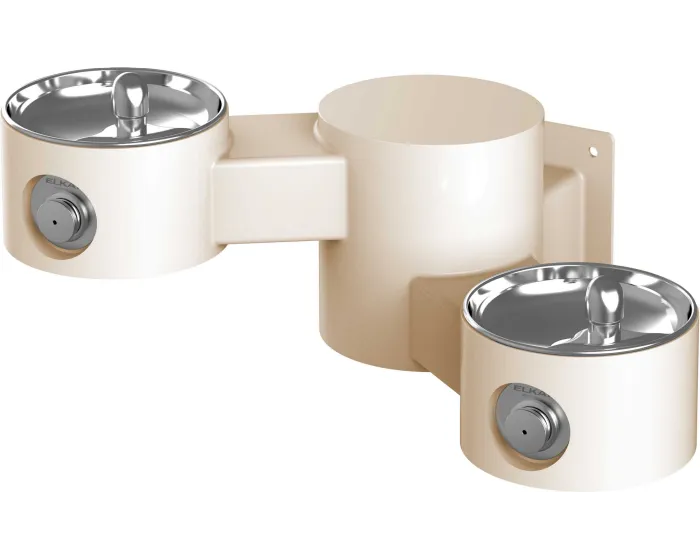 Elkay LK4406 | Wall-mount Bi-level Drinking Fountain | Filterless, Non-refrigerated