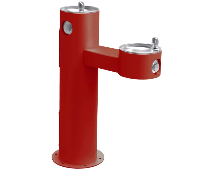 Elkay LK4420 | Freestanding Bi-level Drinking Fountain | Filterless, Non-refrigerated