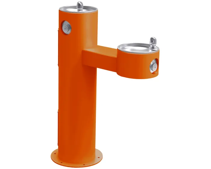 Elkay LK4420 | Freestanding Bi-level Drinking Fountain | Filterless, Non-refrigerated