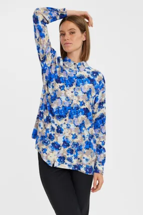 Elly Longsleeve Shirt - Nautical Blue