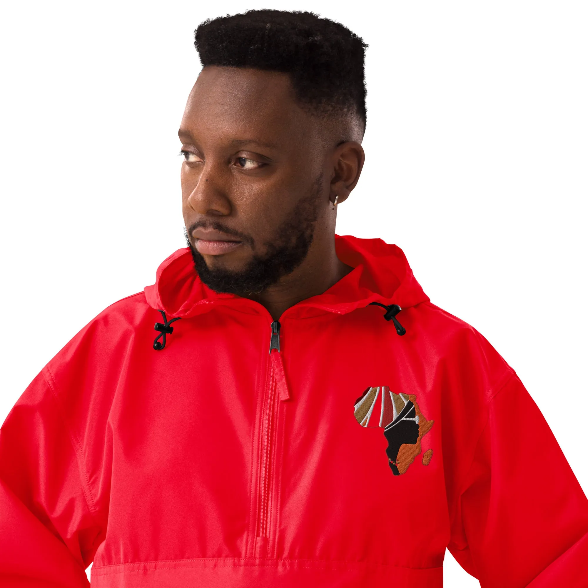 Embroidered Champion Packable Jacket