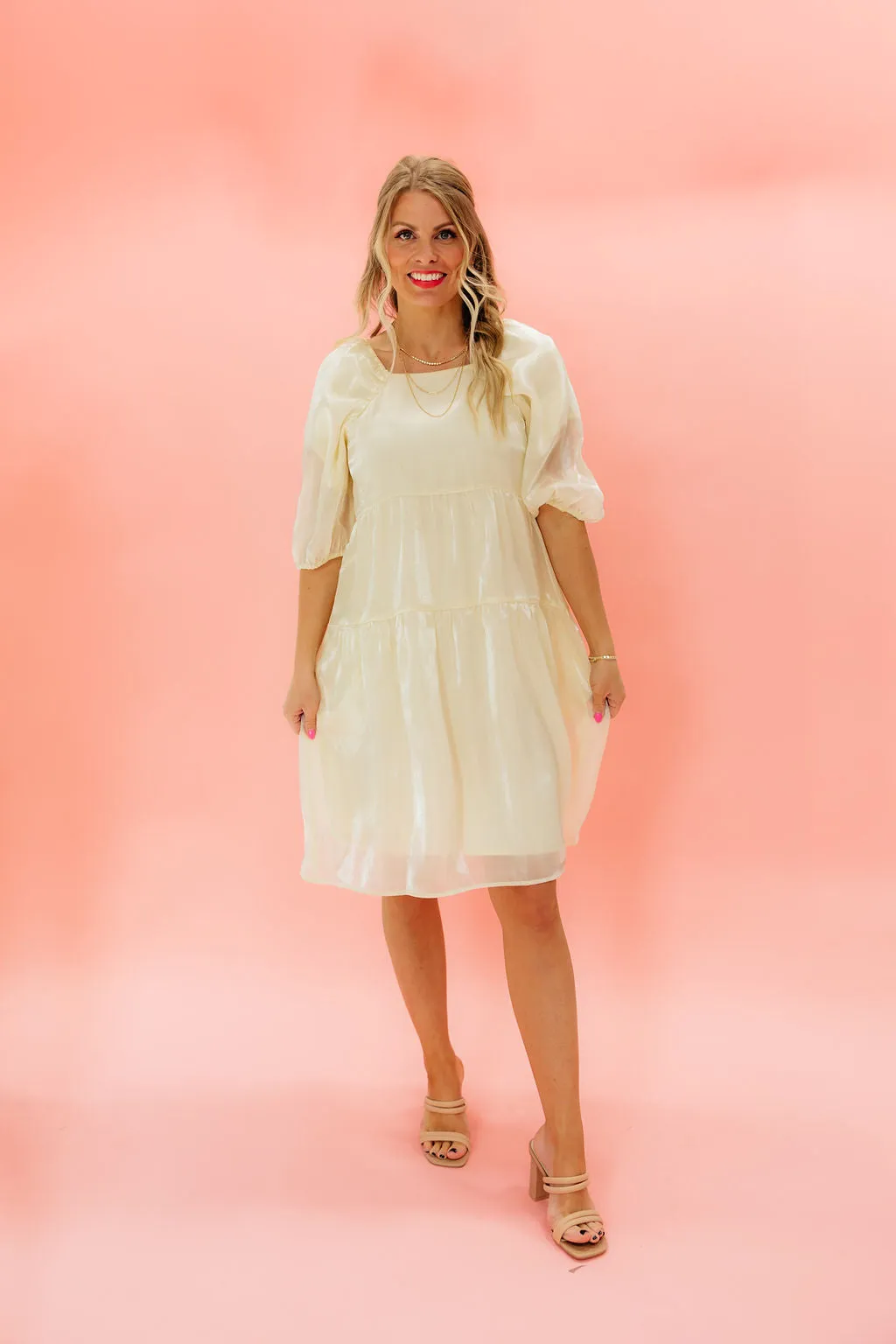 Enchanted Dress-Cream