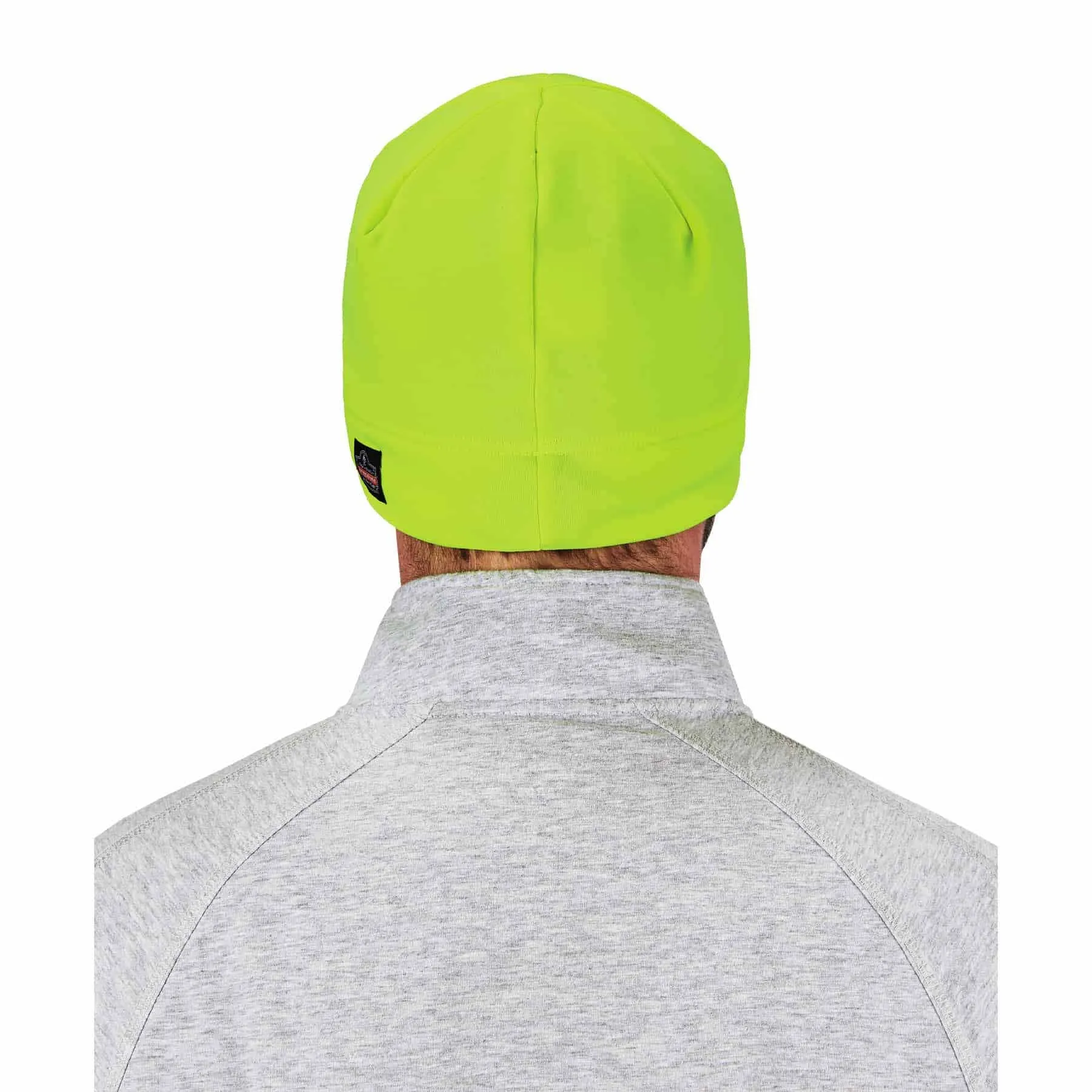 Ergodyne 16802 6804  Lime Skull Cap Beanie Hat - LED Lights