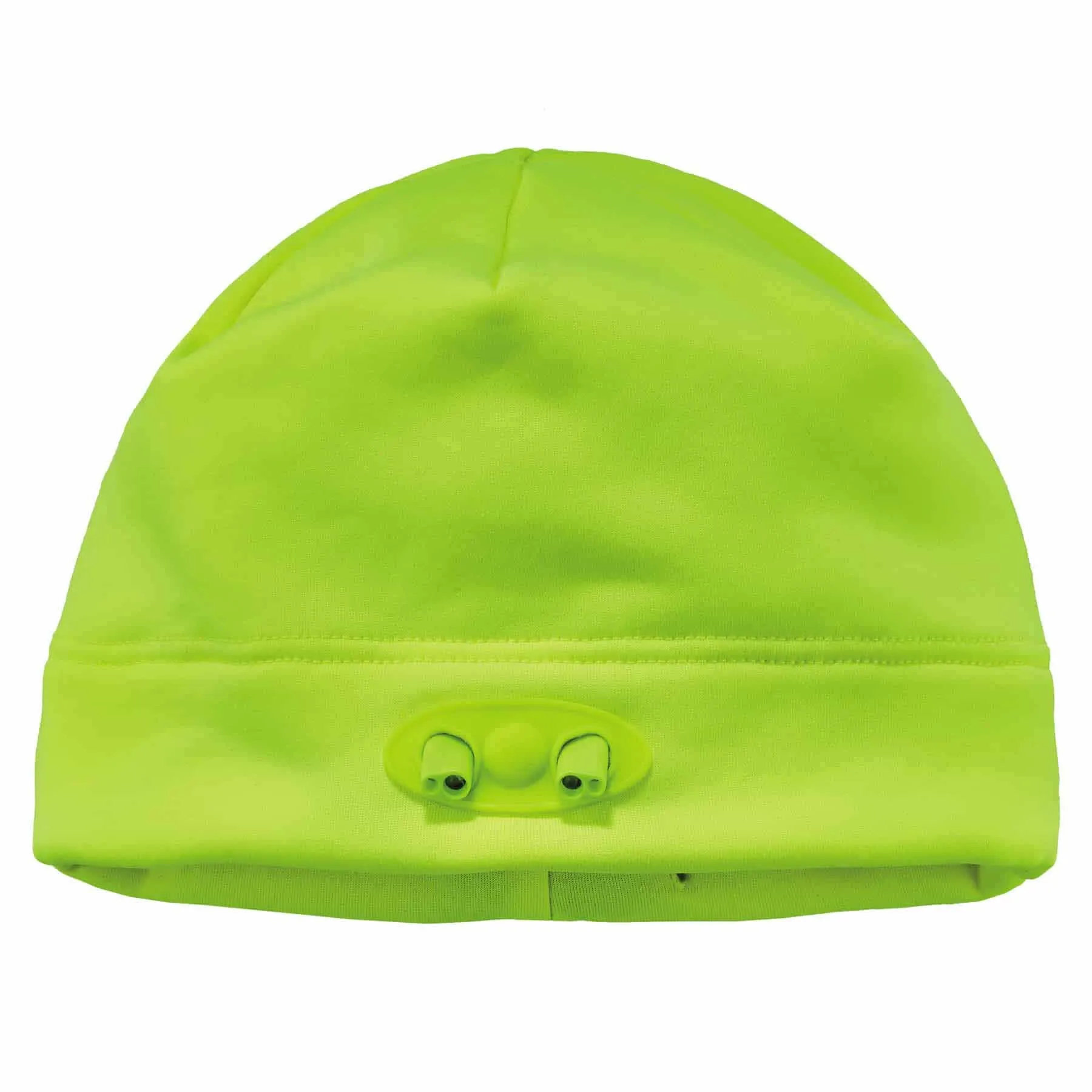 Ergodyne 16802 6804  Lime Skull Cap Beanie Hat - LED Lights