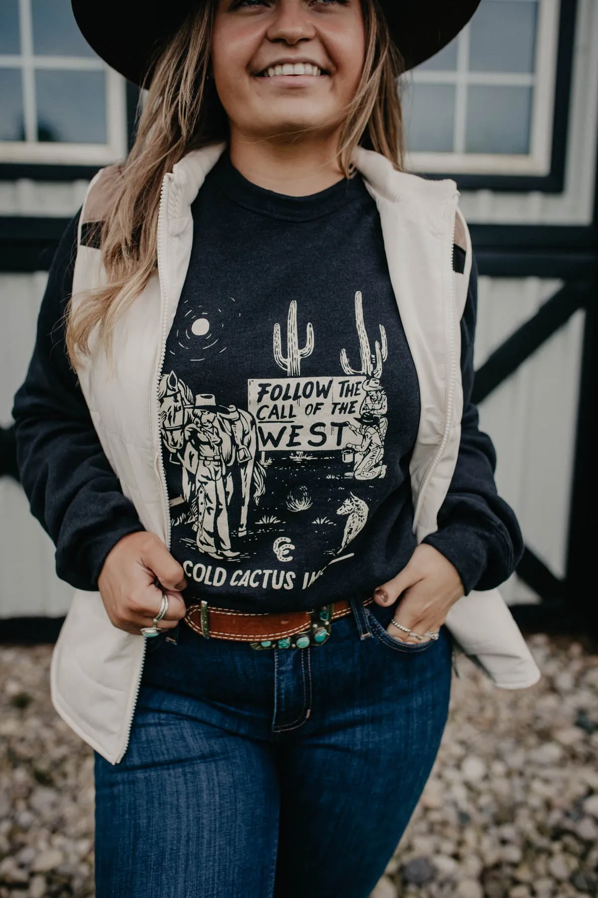 'Follow The Call of The West' CC Exlusive Crewneck Pullover (XS-2X)