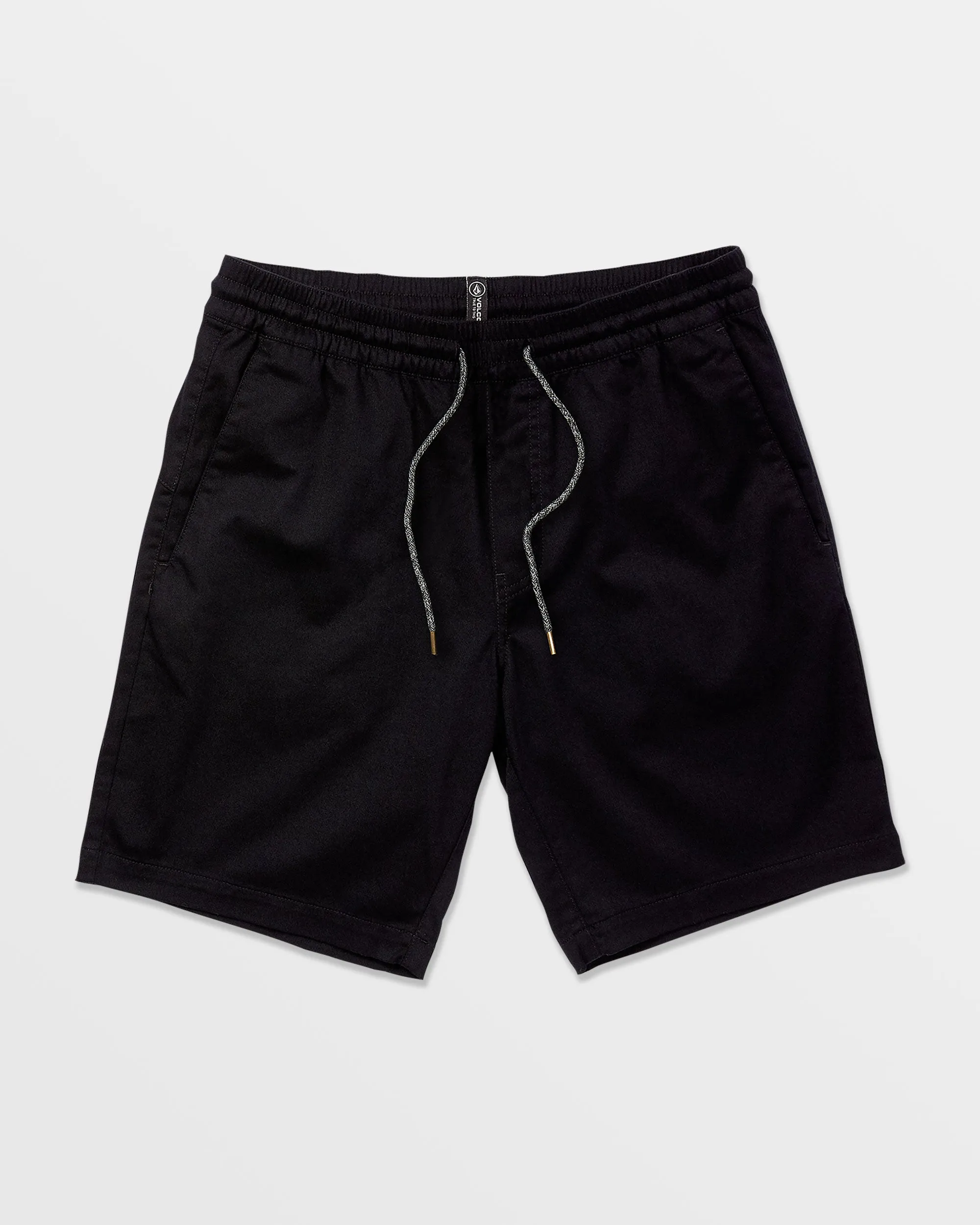 Frickin Elastic Waist Shorts - Black