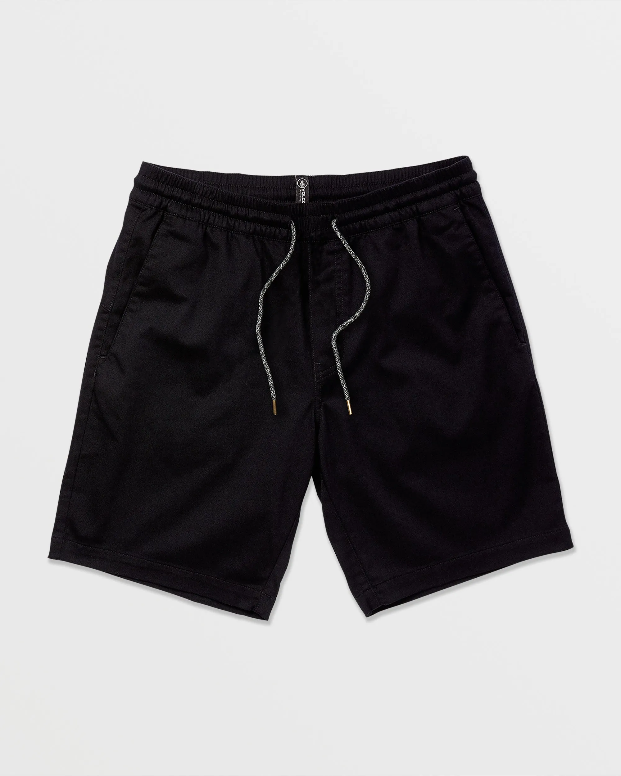 Frickin Elastic Waist Shorts - Black