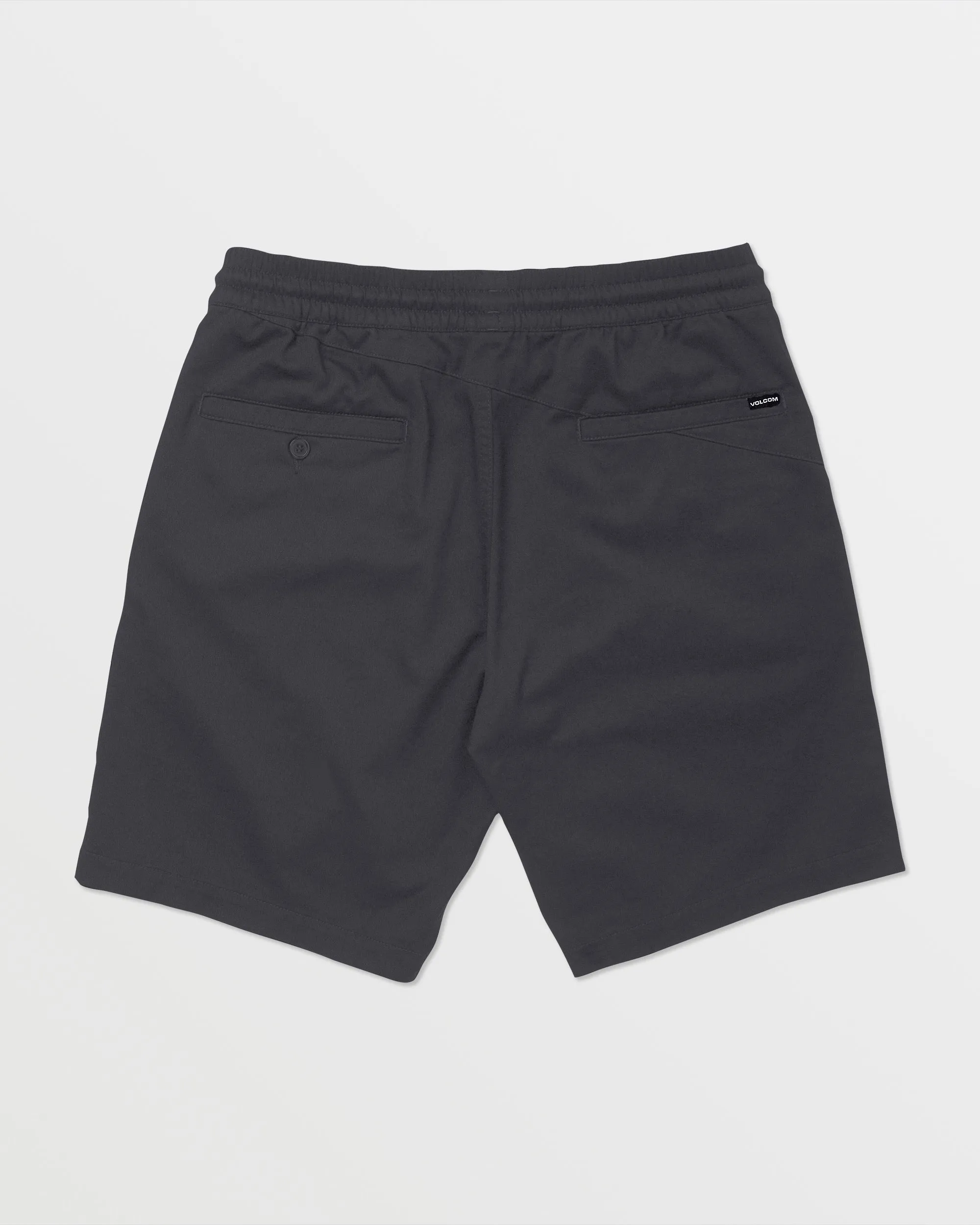 Frickin Elastic Waist Shorts - Charcoal