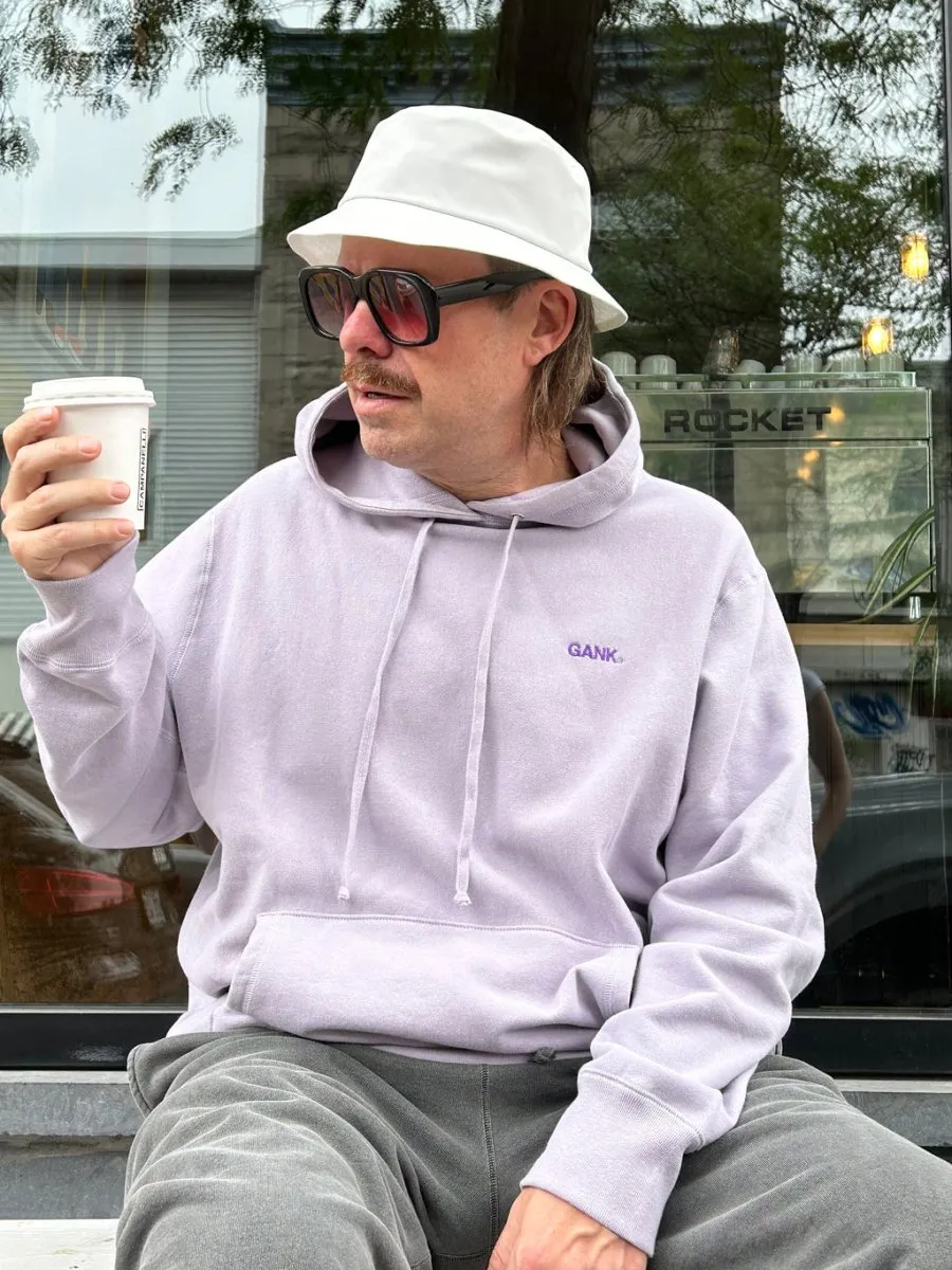 Gank Embroidered Hoodie (Lavender)