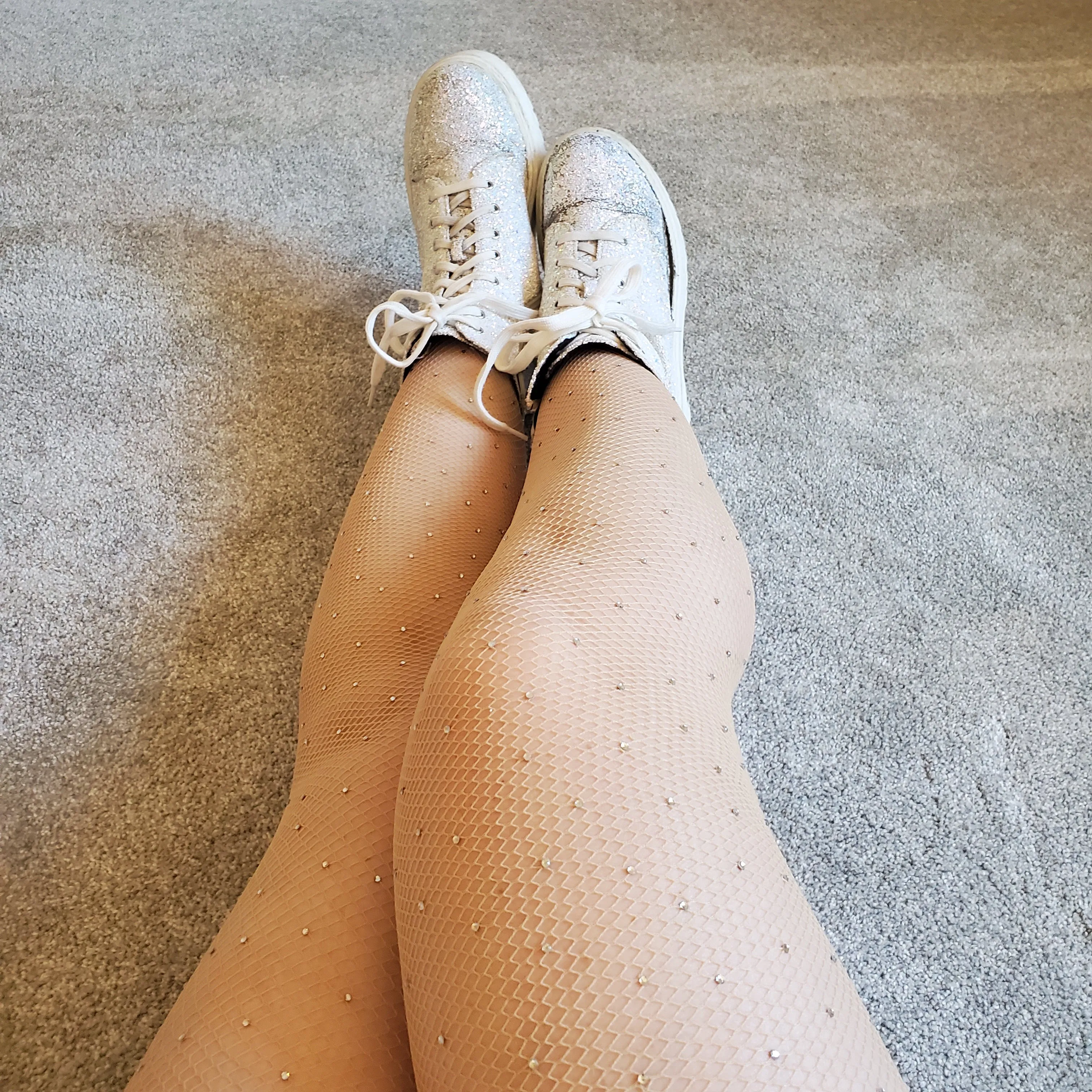 Garter Fishnets (MORE COLORS)