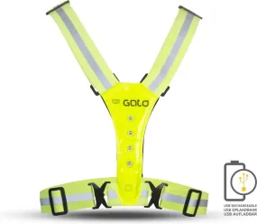 Gato | USB Led Sport Vest | Neon Yellow