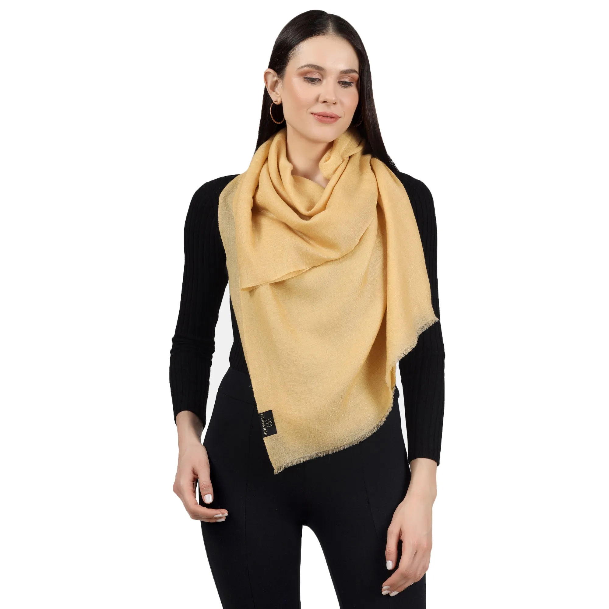 Golden Cashmere Scarf