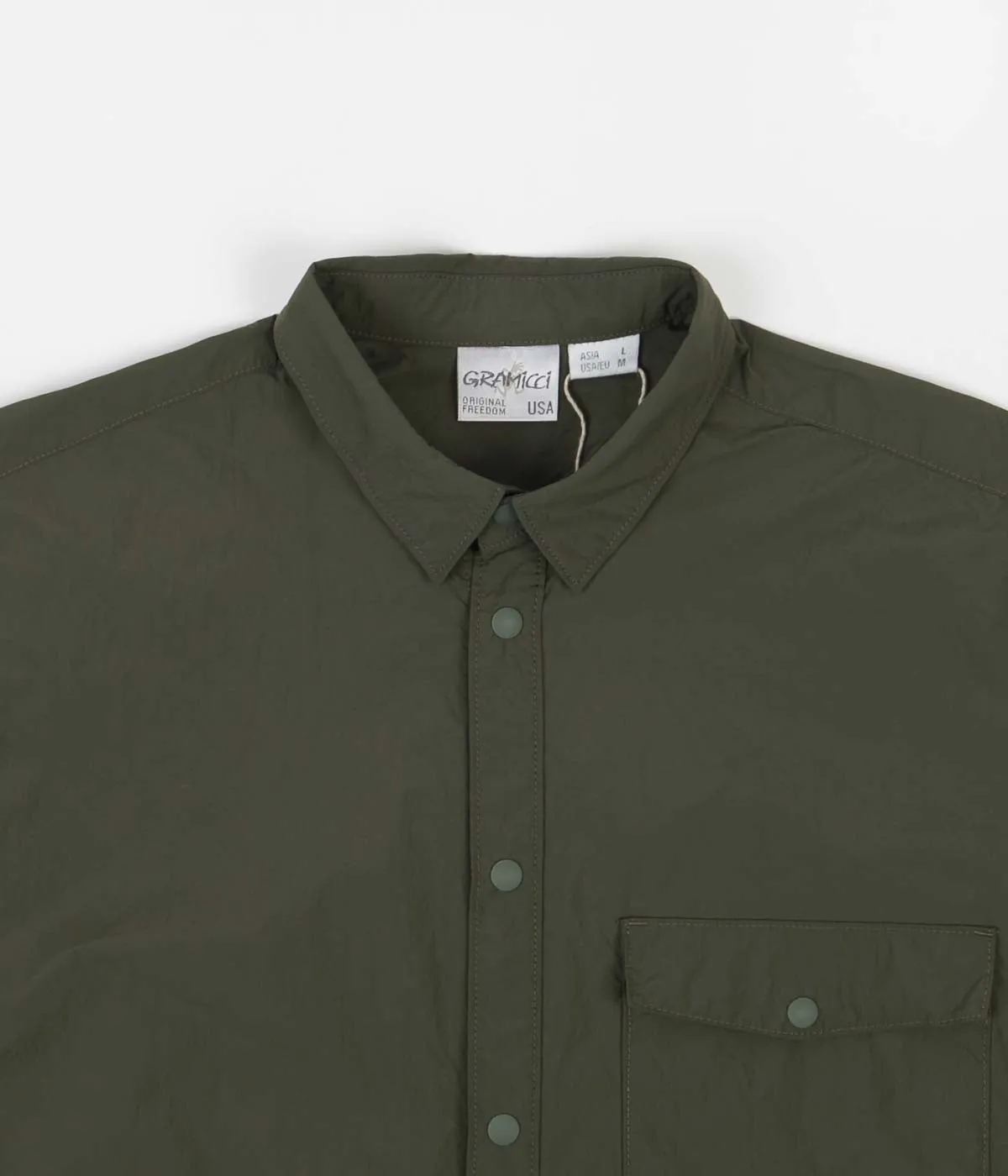 Gramicci Packable Utility Shirt - Olive