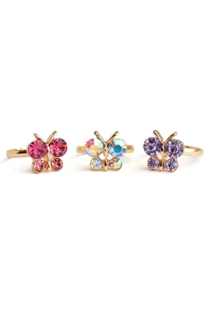 Great Pretenders - Boutique Butterfly Gem Rings