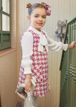 Grosella pinafore dress