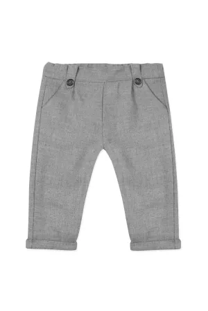 Heather Gray Baby Trouser