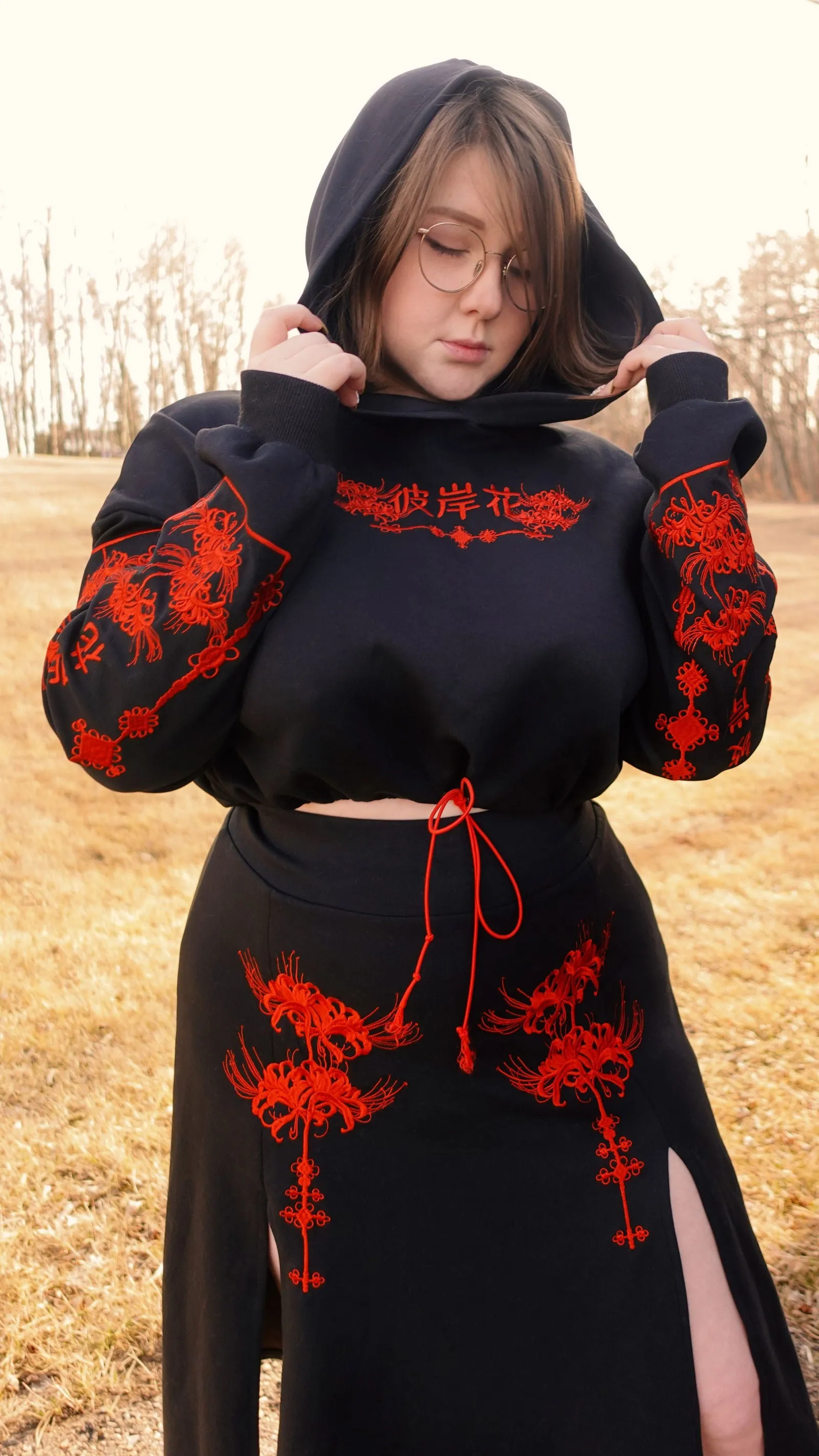 Higanbana (Spider Lily) Skirt