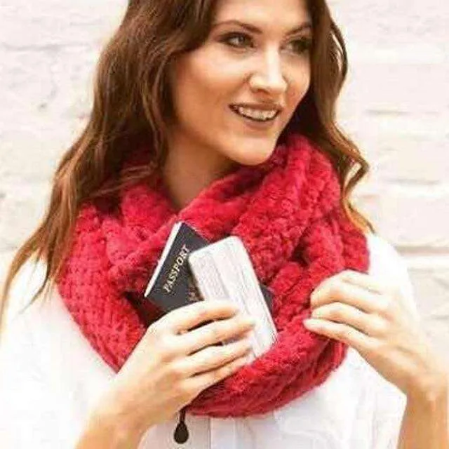 Infinity Scarf with Pocket