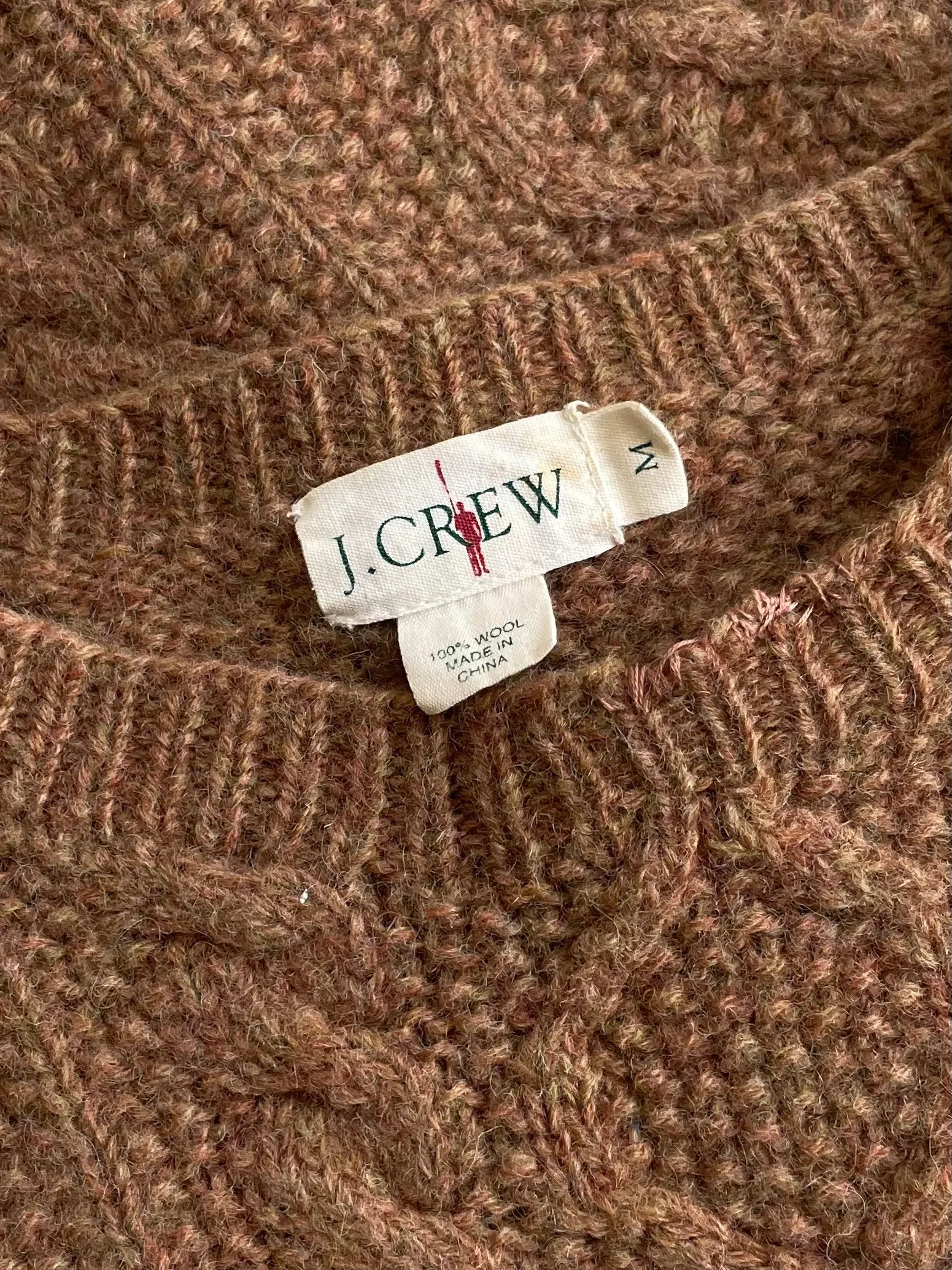 J. Crew Donegal Wool Sweater | 1990s