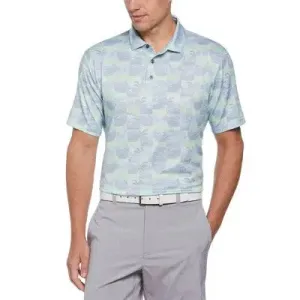 Jack Nicklaus Men's Button Up Polo Shirt Moisture Wicking Sun Protection