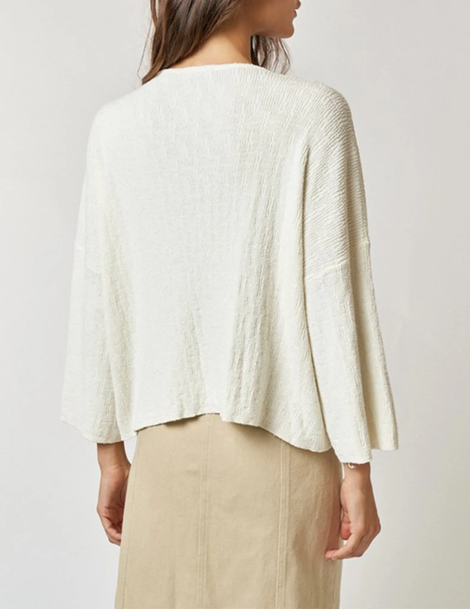 Katia Draped V-Neck Sweater