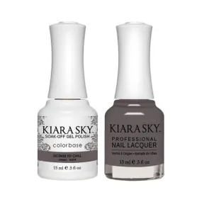 Kiara Sky Classic Gel & Polish Duo - 599 License To Chill