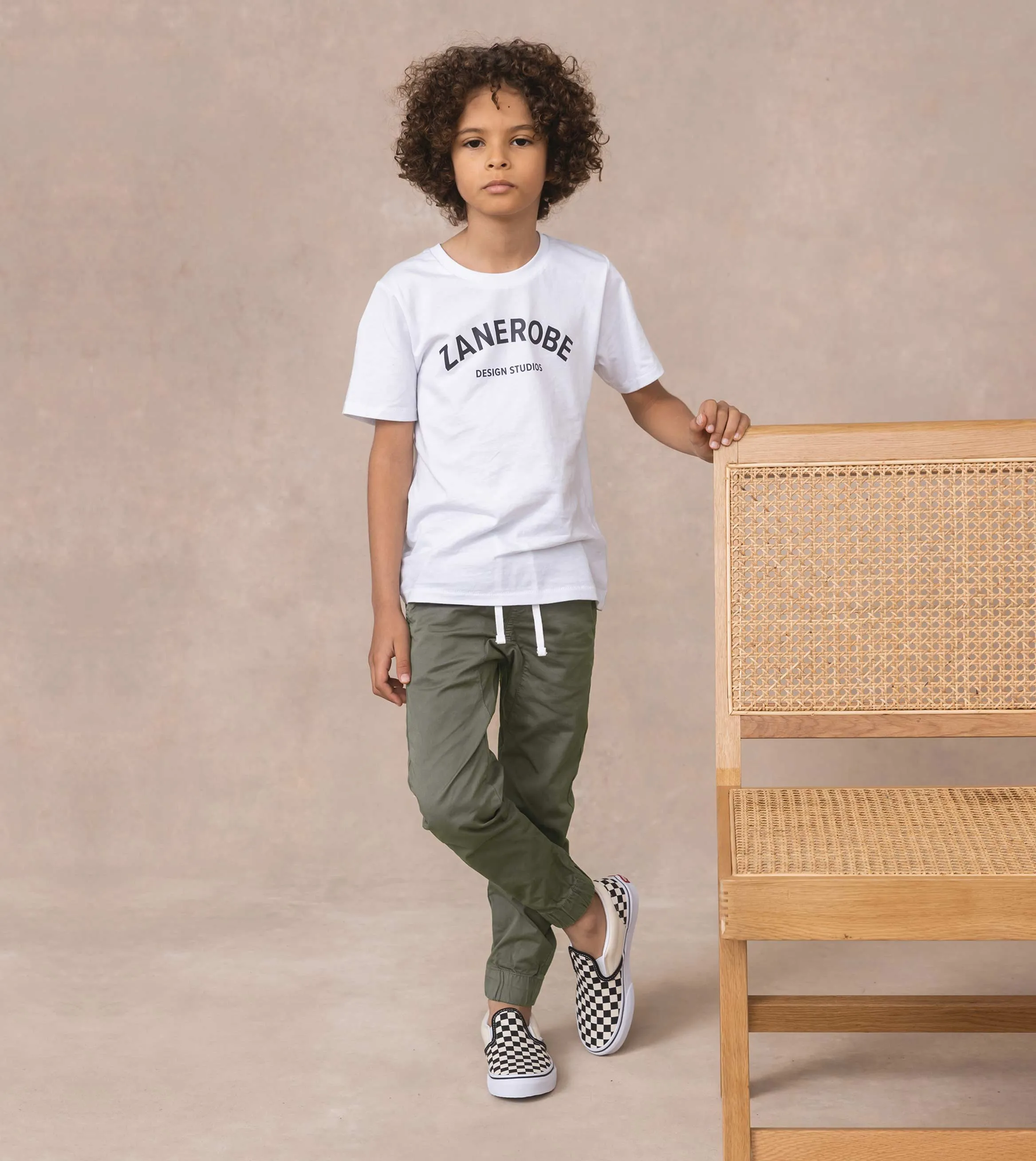 Kids Smallshot LT Jogger GD Dk Moss