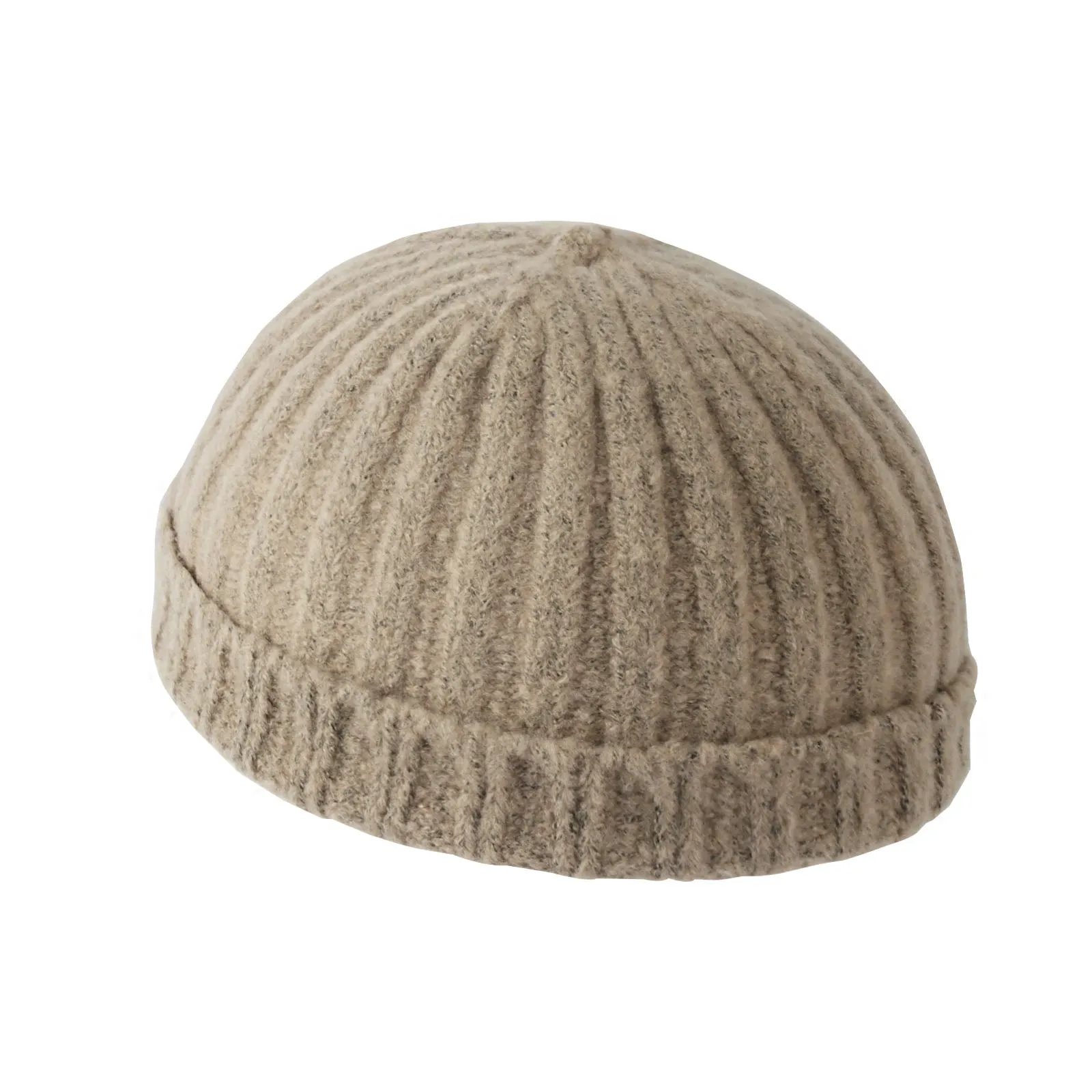 Knitted Ribbed Beanie Hat Basic Plain Watch Skull Cap NC51295