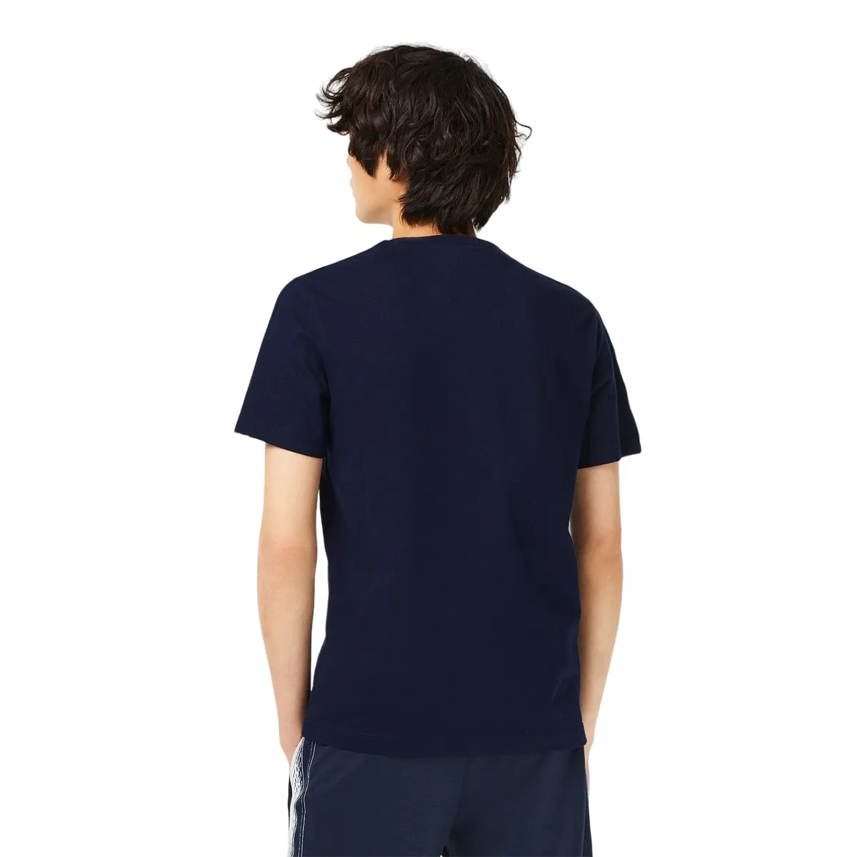 Lacoste Men's Contemporary Collections Short Regular Fit Sleeve Taping T-Shirt