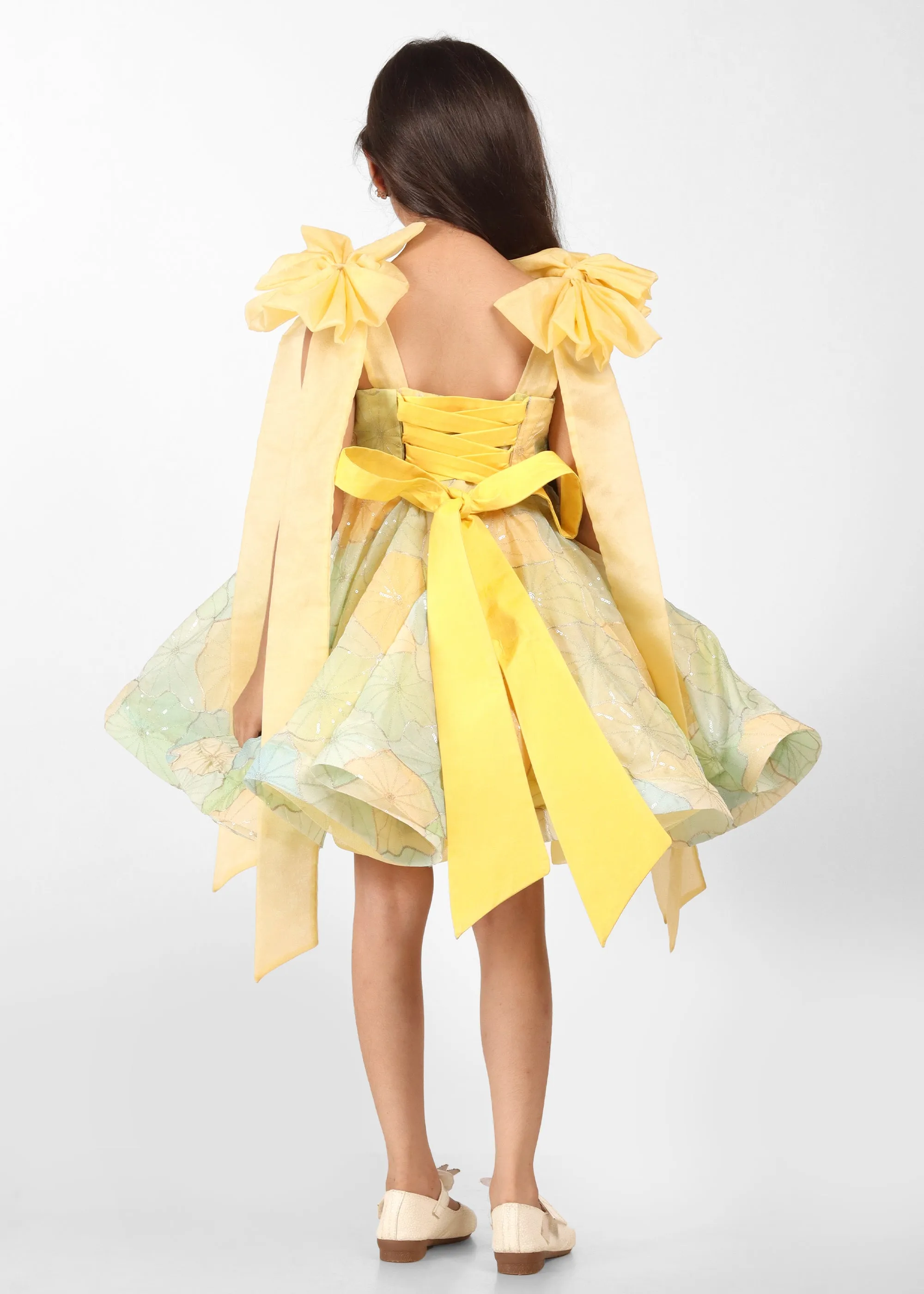 Lemon Blossom Bow Dress