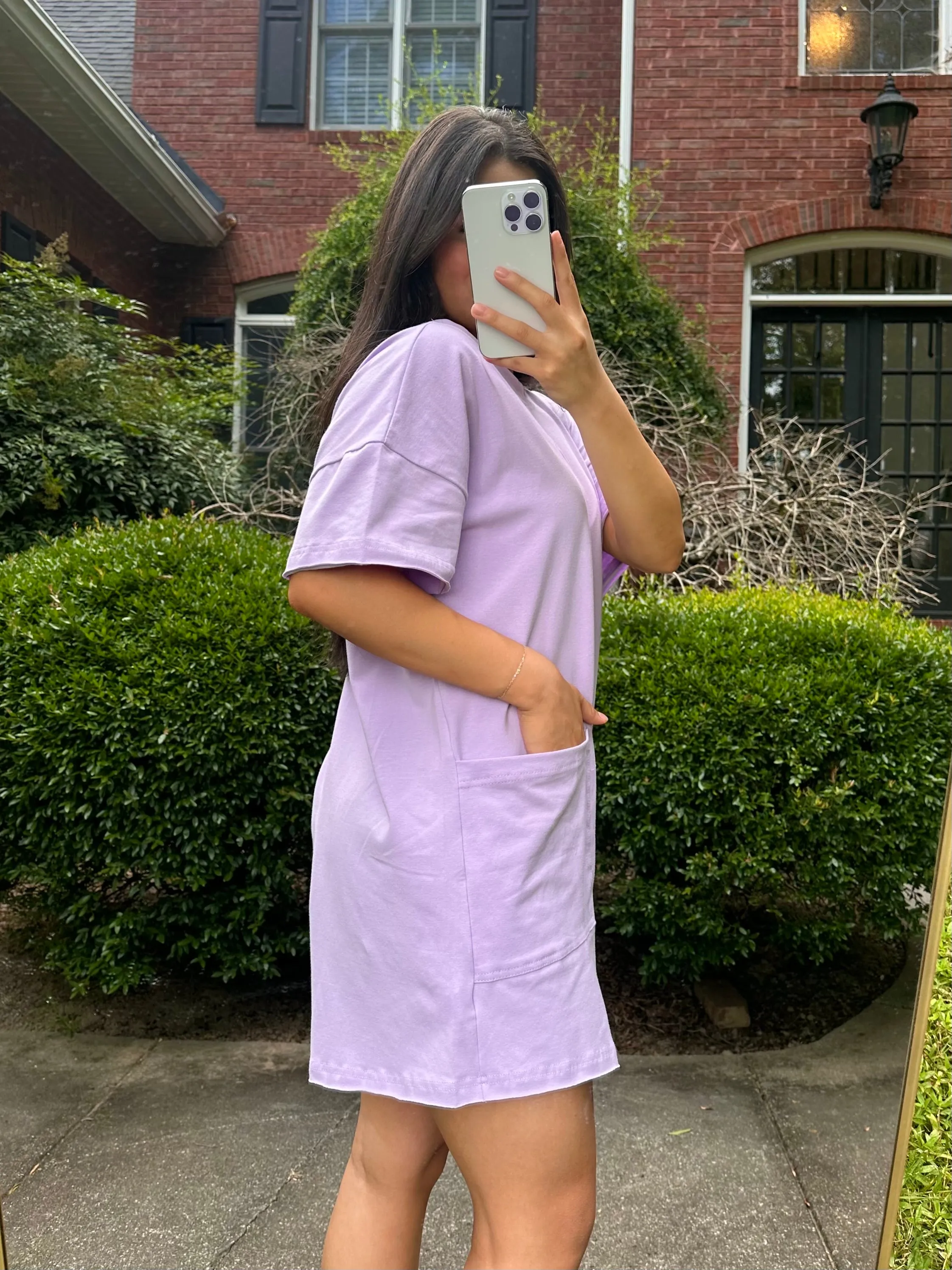 Lilac T-Shirt Romper