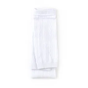 Little Stocking Co Footless Tights - White