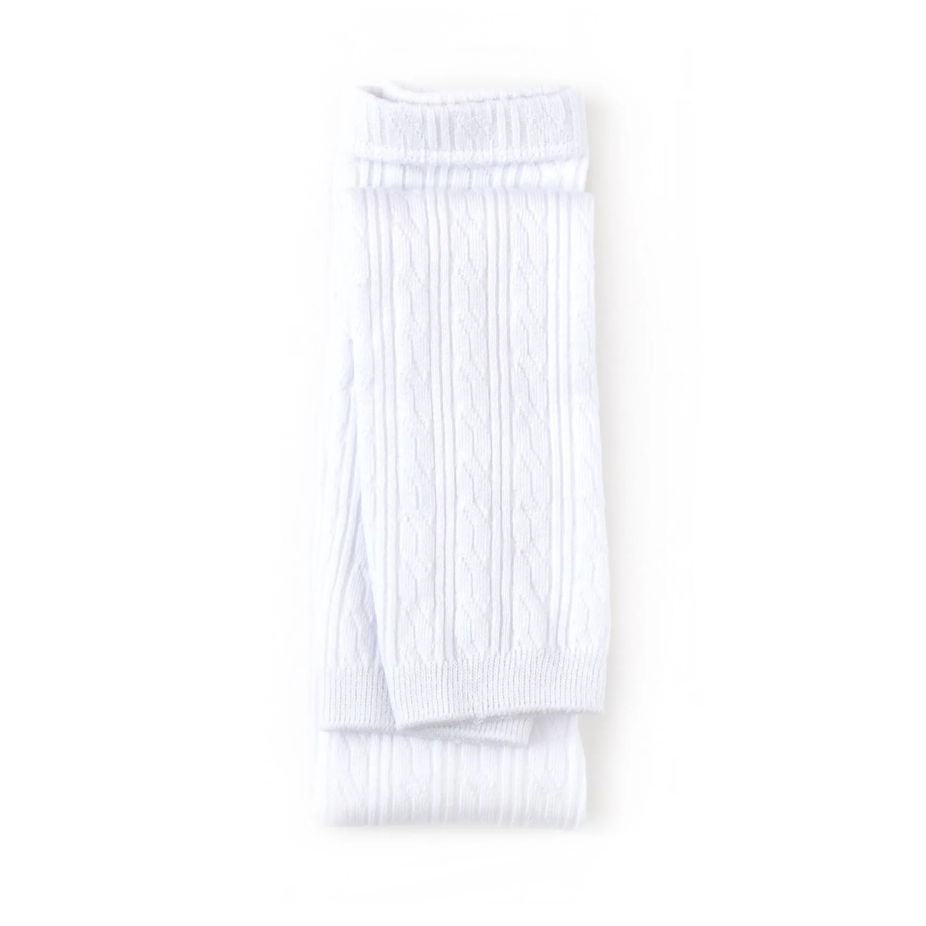 Little Stocking Co Footless Tights - White