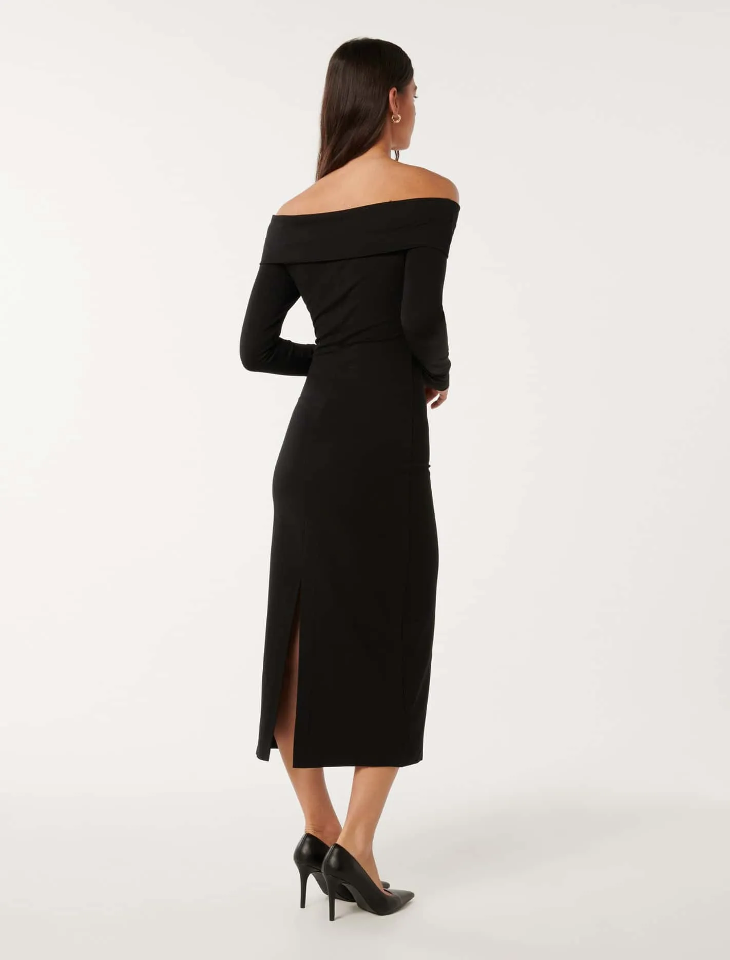 Louise Long Sleeve Midi Dress