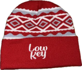 Low Key Holiday - Red Beanie