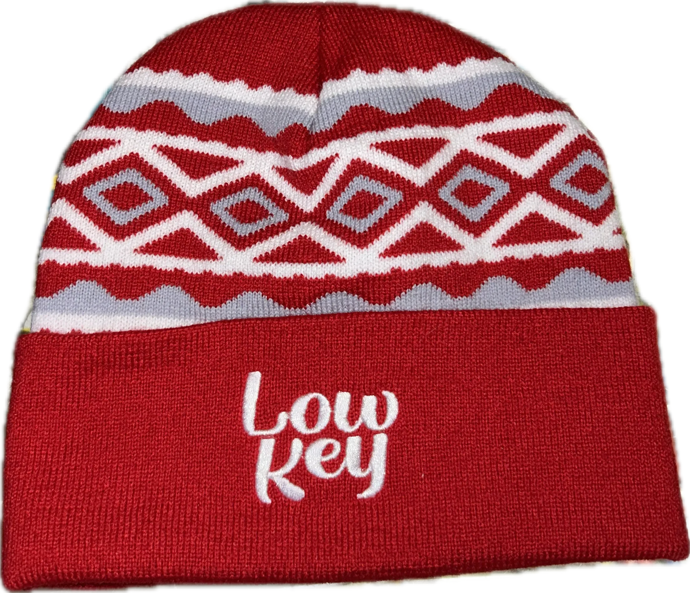 Low Key Holiday - Red Beanie