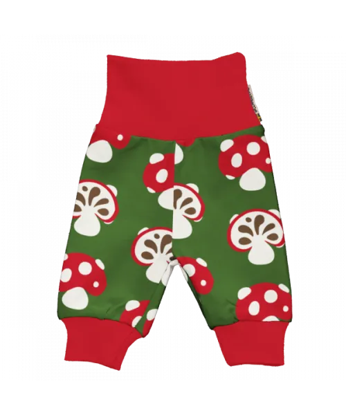 Maxomorra Nordic Mushroom Doll Rib Pants