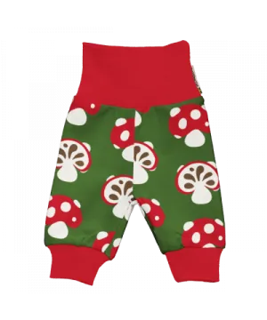 Maxomorra Nordic Mushroom Doll Rib Pants